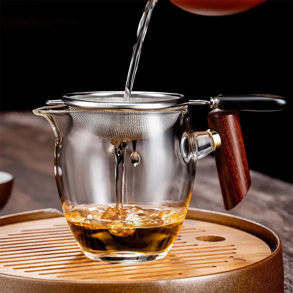 Tea Infuser Tea Strainer Tea Filter Long Handle Reusable Stainless Steel Loose Leaf Herb Cooking Drinkware Bar Accessories