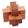 Wooden Kong Ming Lock Game Toy For Children Adults Kids Drop Shipping Iq Brain Teaser Interlocking Burr Puzzles ► Photo 3/6