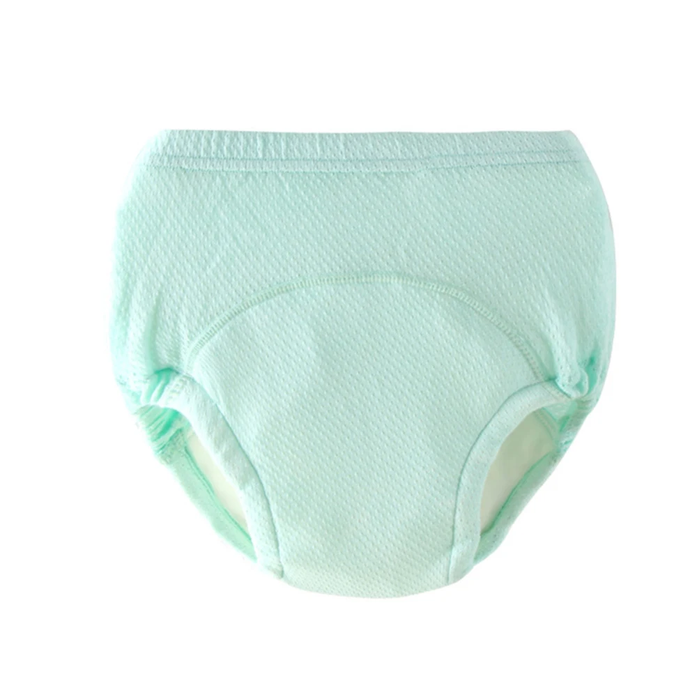 Baby Toilet Training Pants Solid Cotton Underwear 3 Liners Potty