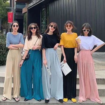 

2019 Summer Loose Pants Floor Pants