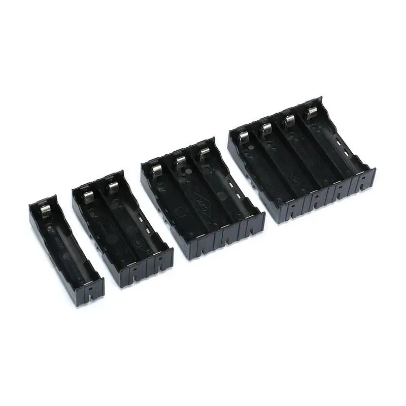 18650 Power Bank Cases 1X 2X 3X 18650 Battery Holder Storage Box Case holder 1 2 3 Slot Batteries Container With Hard Pin