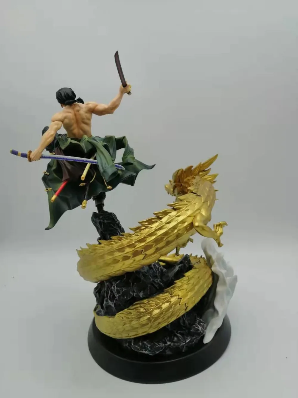 Аниме one piece Roronoa Зоро Дракон Охота вер. GK ПВХ Фигурка Статуя Коллекционная модель большой размер одна деталь игрушки кукла подарок