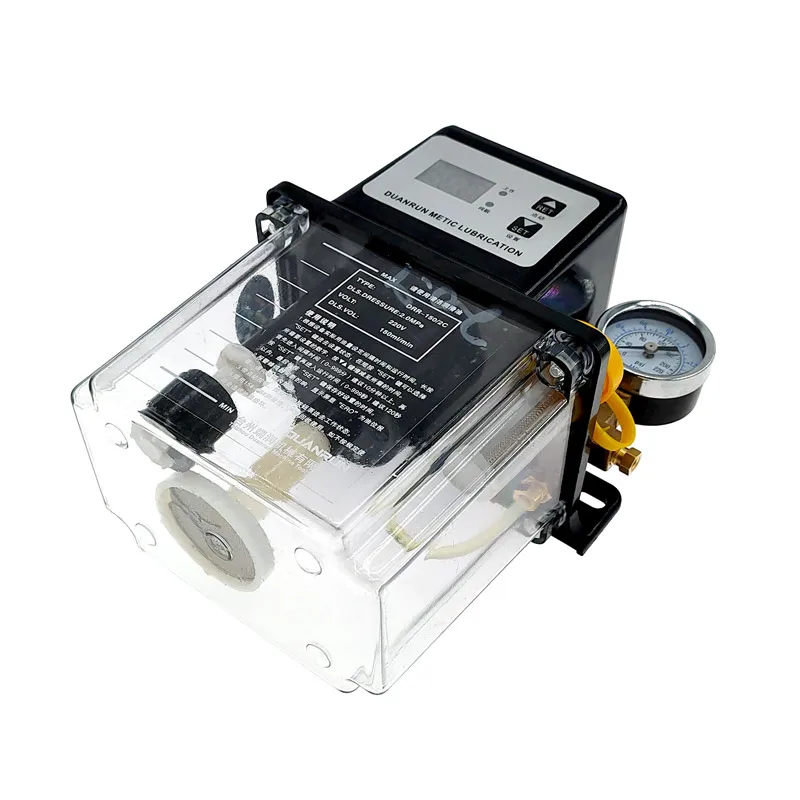 1pcs 0.5L/1L/2L Lubricant Pump Automatic Lubricating Oil Pump CNC Electromagnetic Lubrication Lubricator liquid transfer pump,electromagnetic pump