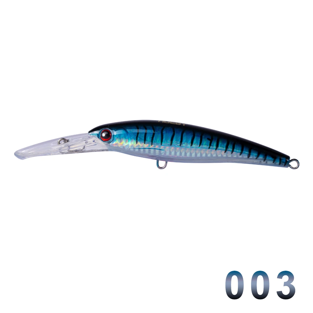 NOEBY Троллинг рыболовные приманки 5 8 м плавающий супер MINNOW 9046 воблеры 3X VMC крюки
