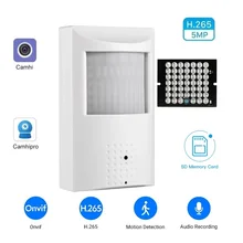 

Mini CCTV Indoor PIR Style Security Camera WiFi 940nm Infrared IR Led Video Surveillance Invisible Lens Onvif H265 Audio TF Card
