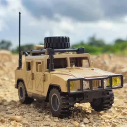 Blocs de Construction de voiture militaire, jouets pour la Construction de véhicules SUV de l'armée, Mini briques compatibles avec des amis, cadeau d'anniversaire pour enfants garçons 
