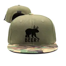 Пивной Медведь Олень Смешные модные бейсболки
