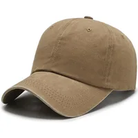 Czapka damska męska myte bawełniana czapka baseballowa Unisex Casual regulowane czapki Outdoor Trucker czapki z prostym daszkiem 5