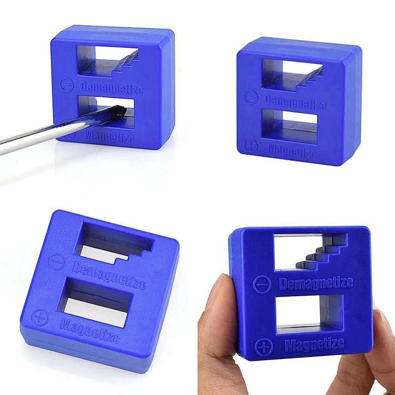 

Magnetizer Demagnetizer Tool Screwdriver Bench Bits Gadget Handy Magnetized Driver Quick Magnetic Degaussing