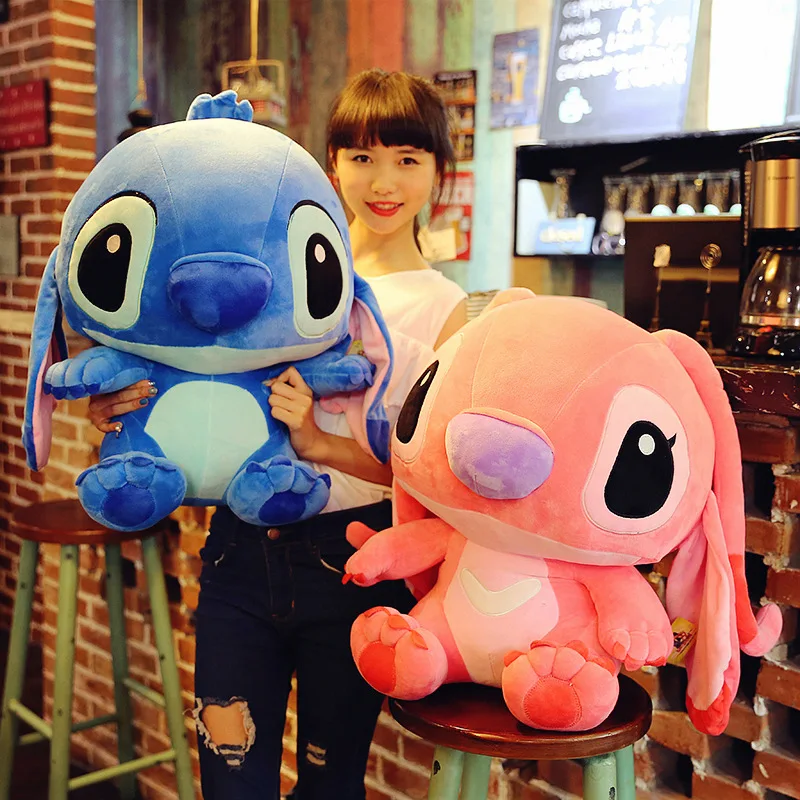 

35-65cm Giant Cartoon Stitch Lilo & Stitch Plush Toy Doll Children Stuffed Toy For Baby Birthday Christmas Children Kid Gifts