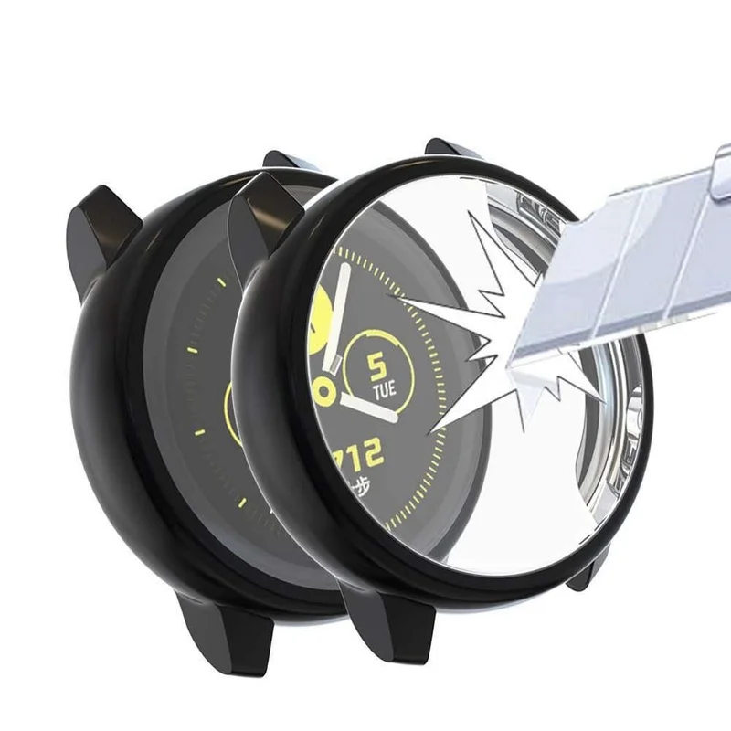 1 шт. мягкий силиконовый чехол для Samsung Galaxy Watch активный Чехол бампер аксессуары