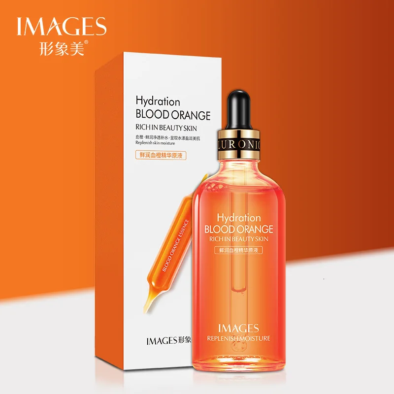 Images Fresh Blood Orange Essence Face Liquid 100ml Skin Moisturizing