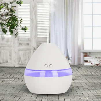 

White drop shape USB air humidifier aroma diffuser 300ml essential oil diffuser humidifier home car mini air humidifier