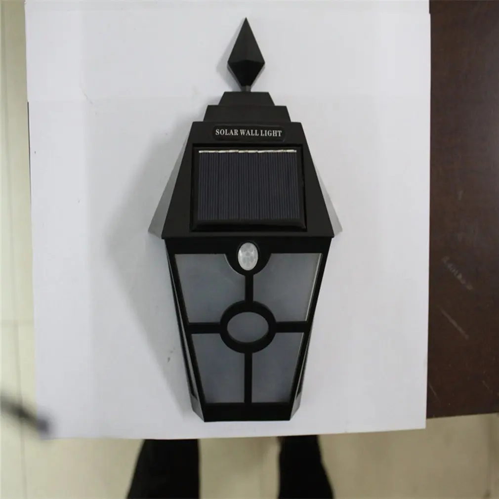 ICOCO Solar Energy Retro Hexagonal Human Body Induction Lamp Eco-friendly Outdoor LED Light Wall Garden | Лампы и освещение