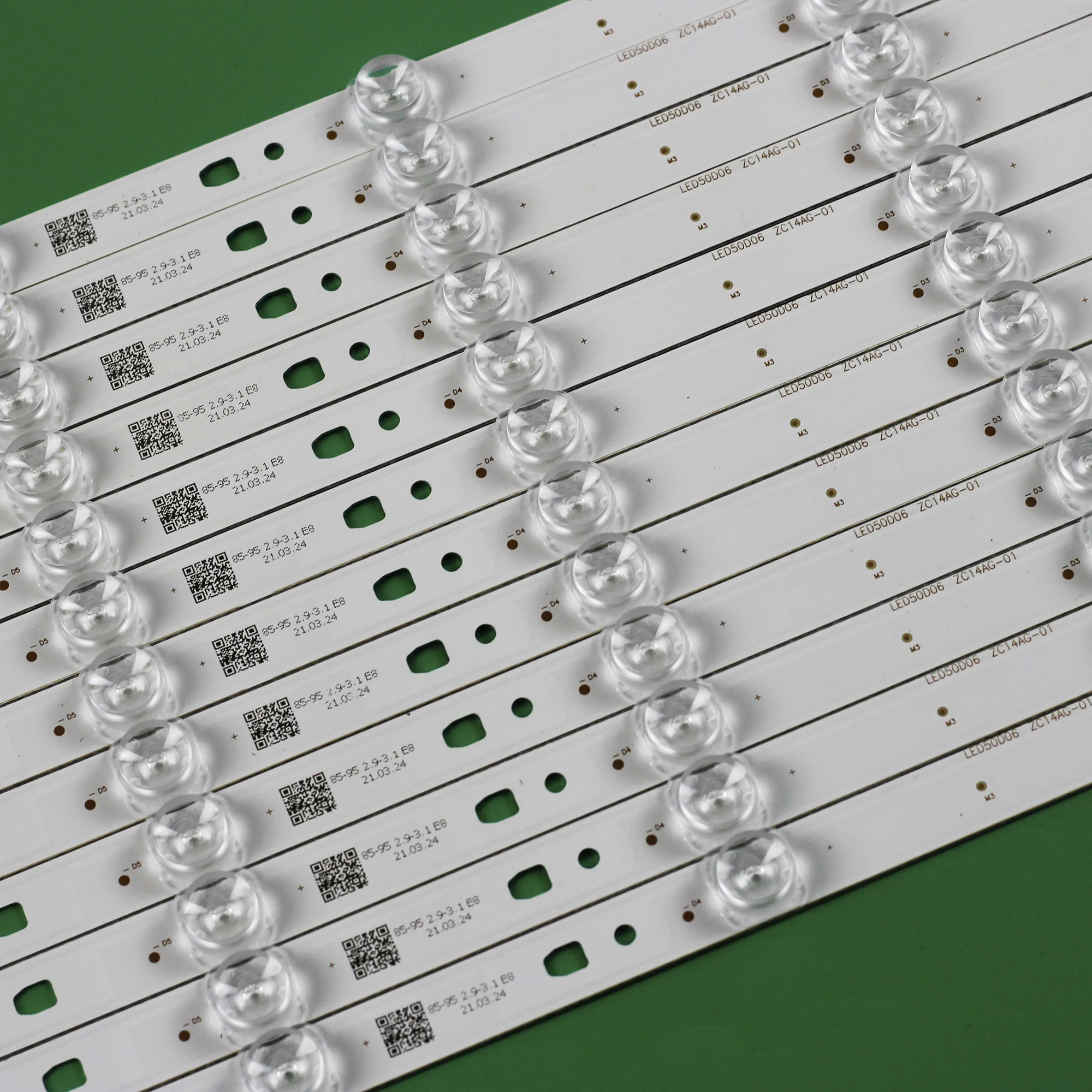 LED Ʈ Ʈ, LE50A7100L LED50D6-ZC14-01(A)(A)30350006202 30350006201 30350006205 V500HJ1-PE8, 6LED, 495mm, 12 , 