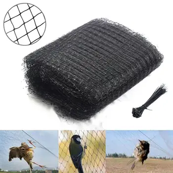 

20/10/6Mx2.1M Strong Anti Bird Net for Cottage Garden Orchard Black Nylon Netting Mesh For Fruit Crop Plant Tree Garden Tools