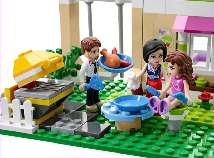 Ceny Olivia s House model klocków budowlanych edukacyjne zabawki dla dzieci 10164 kompatybilny Legoinglys przyjaciele cegły zestaw figurek