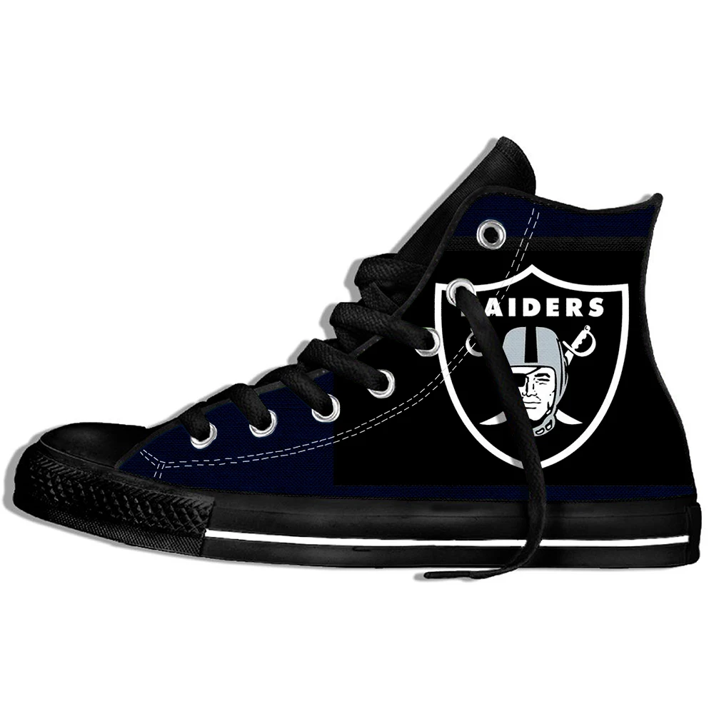 

2019 New Men And Women Sport Shoes Shoes Raiders Light Weight Game Shoes Fashion High Top Sneakers