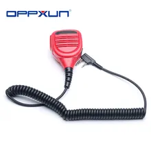 2021 красный ручной микрофон Динамик для kenwood tk 3107 baofeng