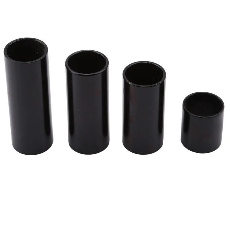 New Arrival 1Pc Useful Metal Professional Musical Instrument Accessory High Quality Black Chromed Steel Guitar Finger Slide | Игрушки и