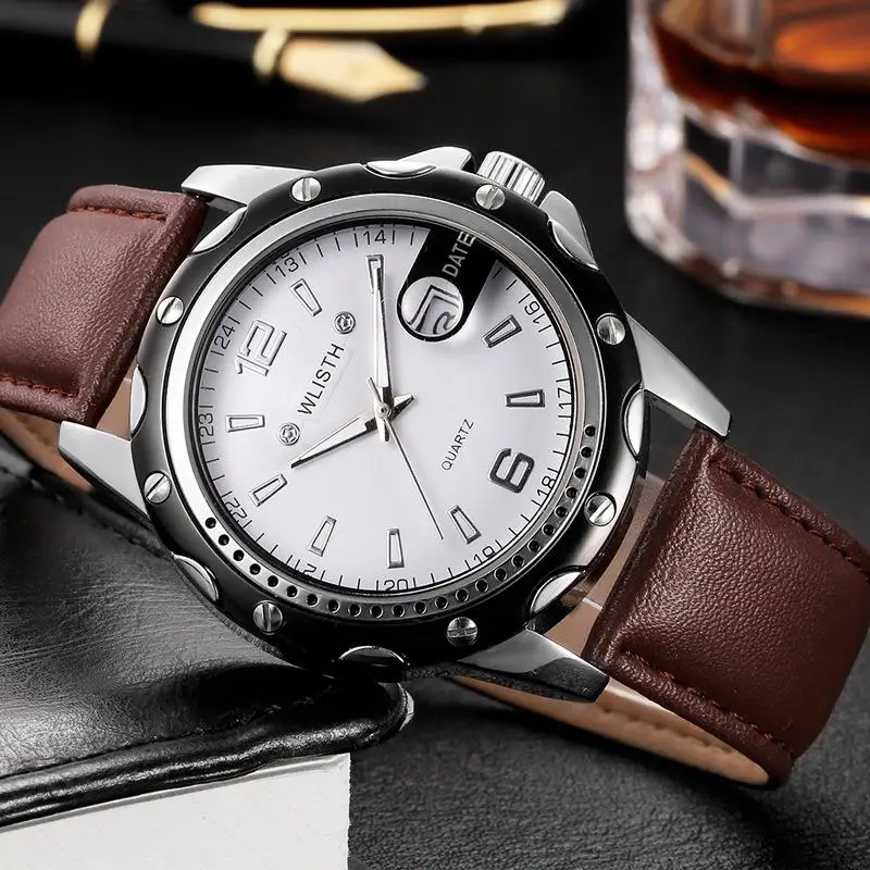 

Watch Men Rotatable Bezel Sapphire Glass 30m Water Full Stainless Steel Sport Fashion Quartz Reloj Hombre men watches