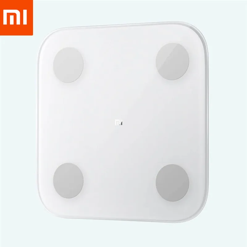 

Newest Original Xiaomi Smart Weight Scale Composition 2 Health Body Fat Scale Digital LED Display Support Android 4.3 iOS 9 APP