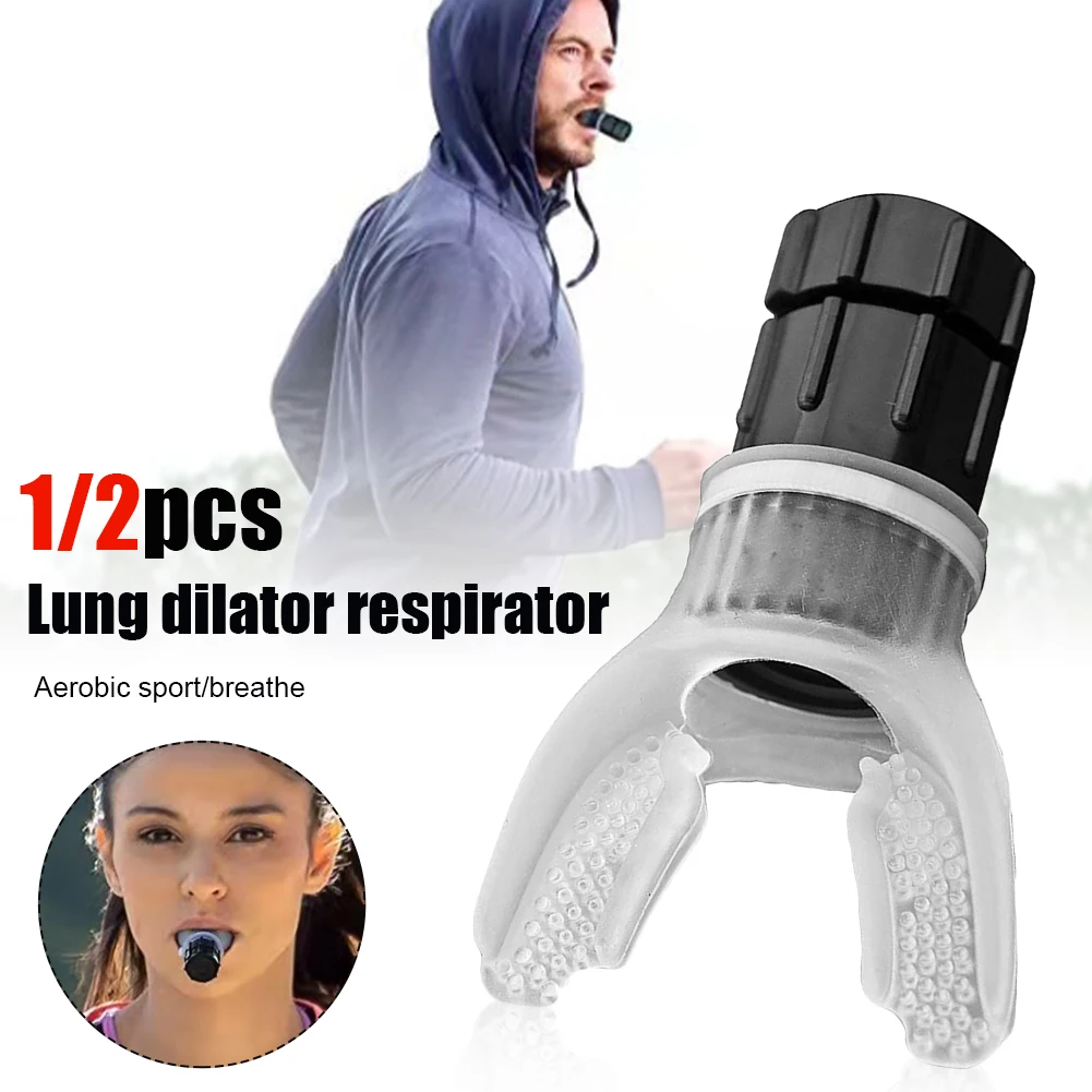 Breathing Fitness Exerciser Durable NonToxic Breath Training Device