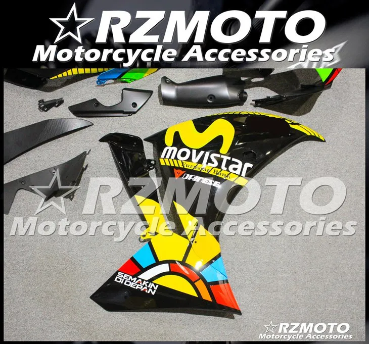 ABS мотоцикл обтекатель комплект для YAMAHA YZF R1 2012- год кузов литья под давлением Магазин № 1611