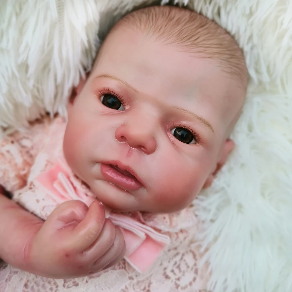 OtardDolls Bebe Reborn Baby Doll 22 дюйма 55 см Силиконовая виниловая Bebe Кукла Новорожденный очаровательны реалистичные для детей ясельного возраста для подарка Быстрая