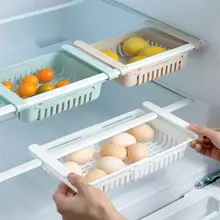 2 шт. ящик для хранения прочный полезный Практичный простой ящик для хранения холодильника кухонный холодильник выдвижной ящик для хранения Органайзер