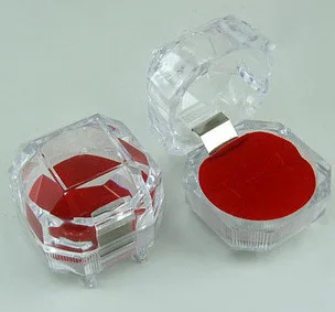 

Transparent Acrylic Exquisite Jewlery Box Ring Box er shi he