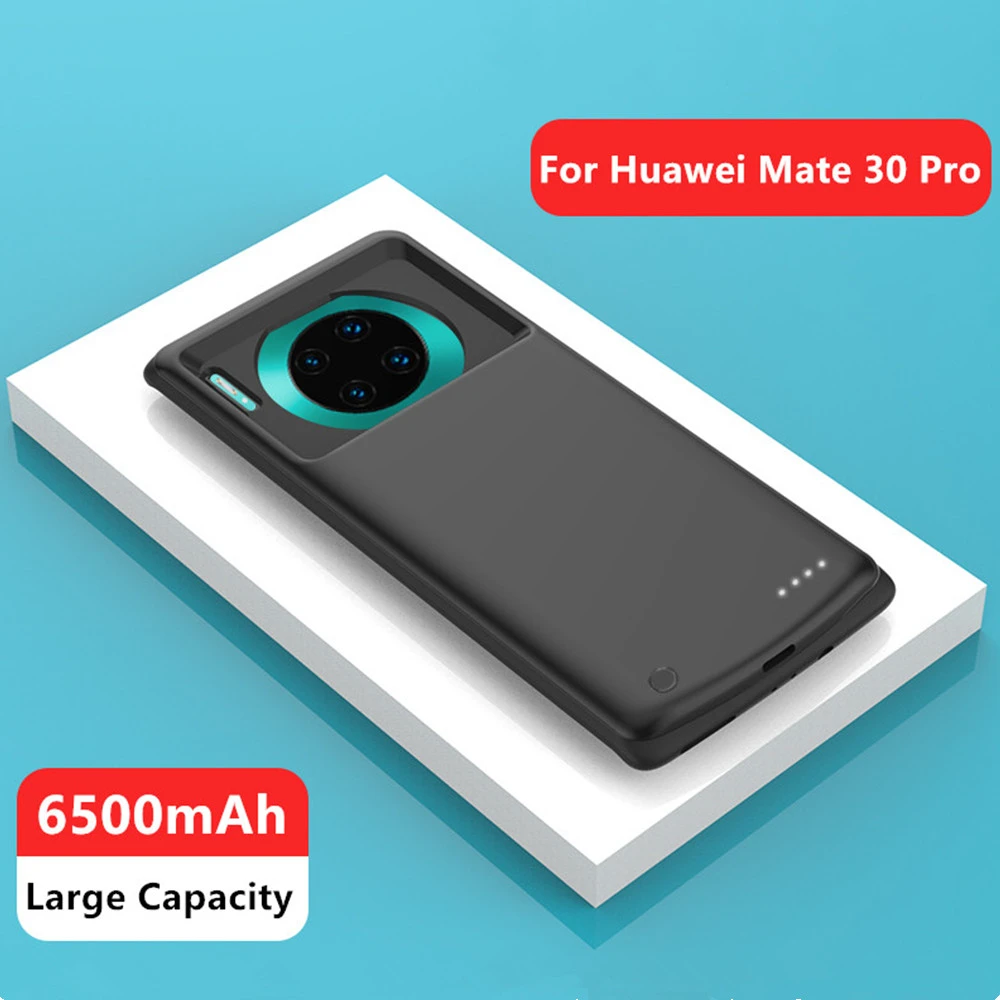 Battery Charger Cases For Huawei Mate 30 Pro Battery Case 6800mAh External Power Bank Charge Cover For Huawei Mate 30 Power Case