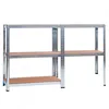 Modular shelving Galvanized with 5 Adjustable Shelves 180x90x40cm 875Kg GH91 ► Photo 2/5