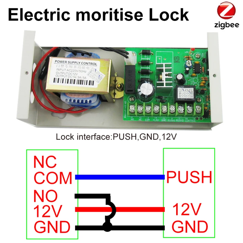 1/2CH Tuya Smart Zigbee Smart Light Switch Module DC 5/12/32V RF433 Receive 10A Relays Work With Alexa Google Assistant