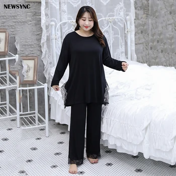 

NEWSYNC Ladies Nightclothes Big Size New Summer 2020 Women Sleepwear One Set Loose Pajamas Nightdress Female Nightdress
