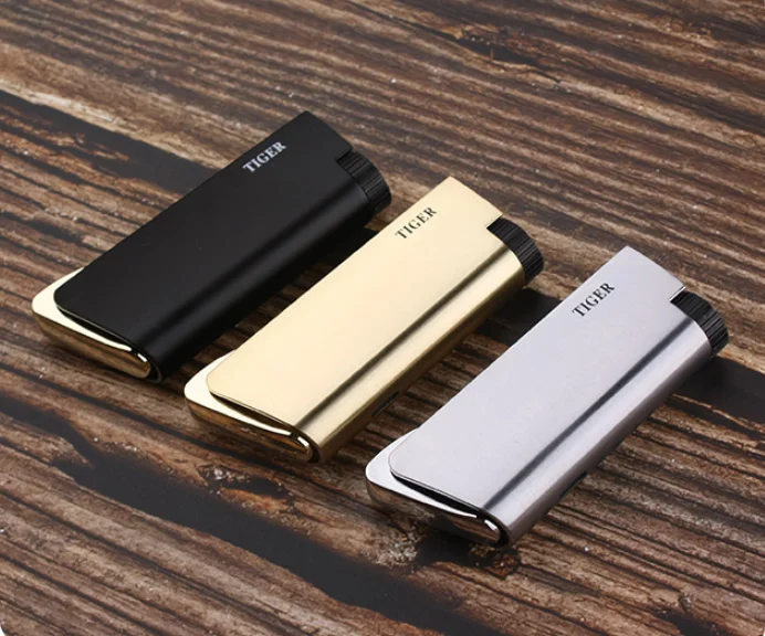 TIGER Metal прямой струйный распылитель ветрозащитный фонарь турбо сигарета газовая