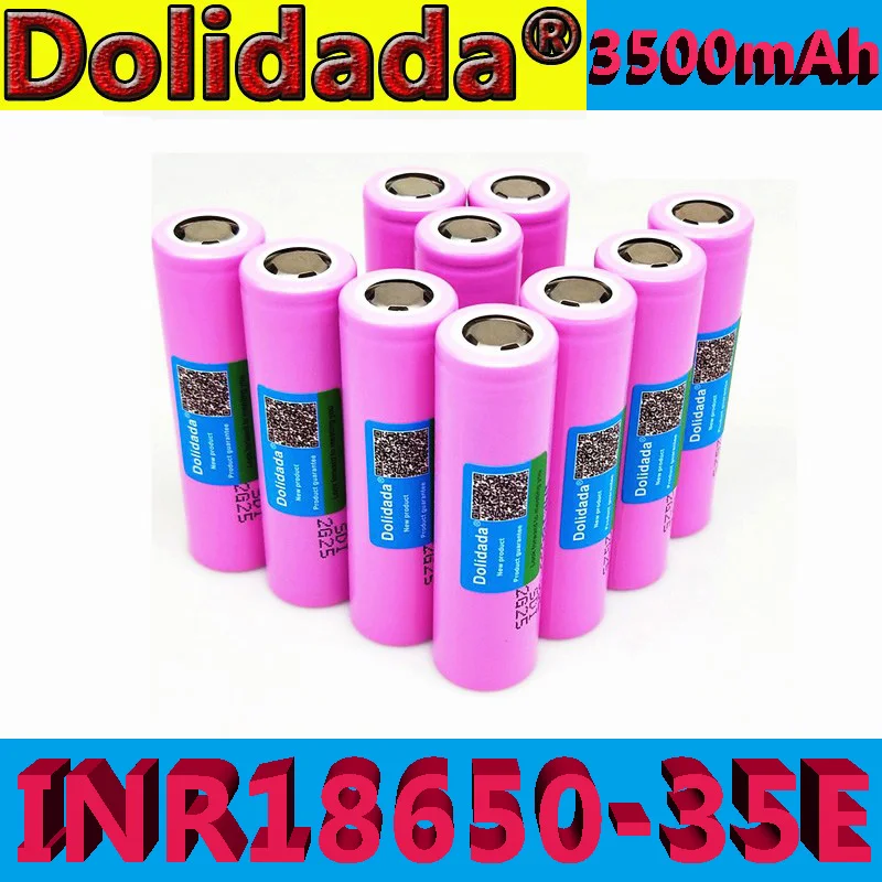 Аккумулятор Dolidada INR18650 35E 18650 литий-ионный аккумулятор 3 7 в 3500 мАч перезаряжаемая