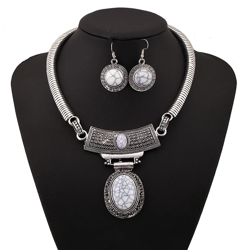 LZHLQ модное ожерелье Золото Серебро Colar винтажный богемский этнический чокер Макси массивное ожерелье женское ювелирное изделие