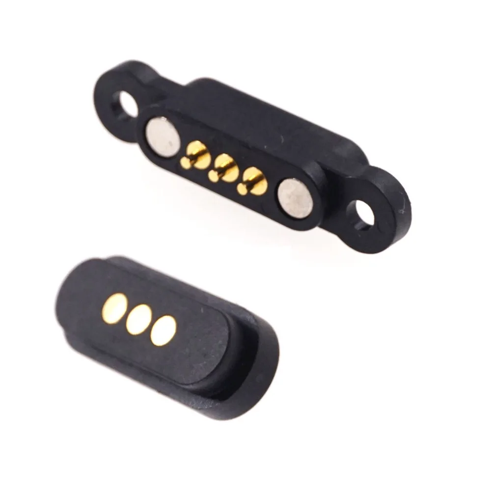 5 Pairs Spring Loaded Pogo Pin Connector 3 Positions