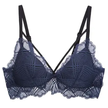 

Women Lingerie Sexy Thin Section Lingerie Underwear Girls Wire Free Bra Ladies Sexy Lace Underwear Solid Bras,