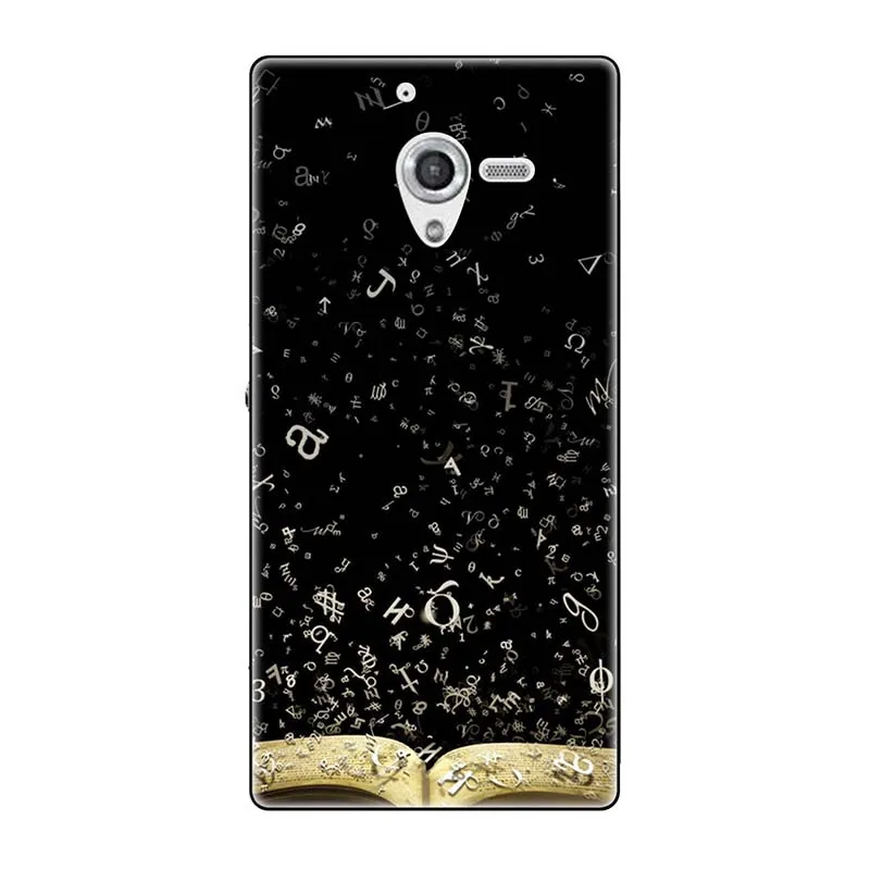 Телефонные чехлы для sony Xperia ZL непосредственный сбыт из L35H C6502 C6503 C6506 5," чехол с принтом(розы); волк милый чехол-крышка с узорами чехол для телефона чехол Fundas Para - Цвет: A197