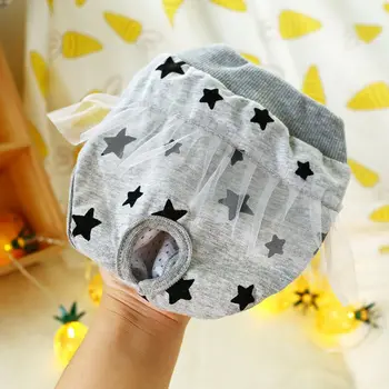 

AU Female Pet Dog Pants Bitch Heat In Season Menstrual Sanitary Nappy DiaperXS-L