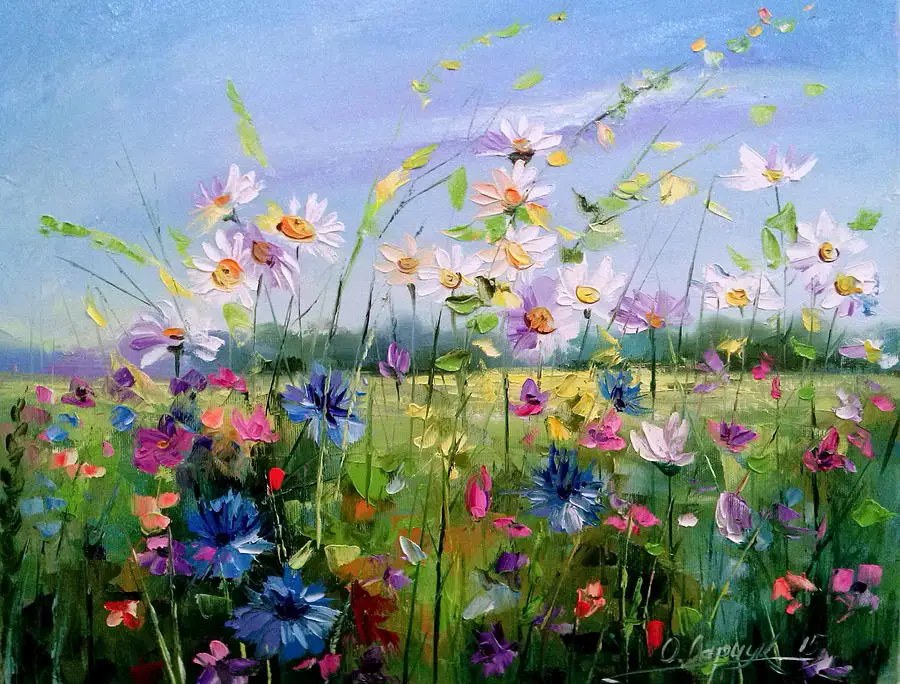 field-with-flowers-olha-darchuk
