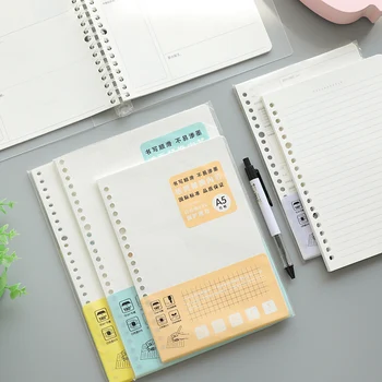 

20Holes Loose Leaf Paper Dot Grid Binder Notebook Inner Pages A5 Spiral Daily Weekly Monthly Planner Inner Pages Binding Supply