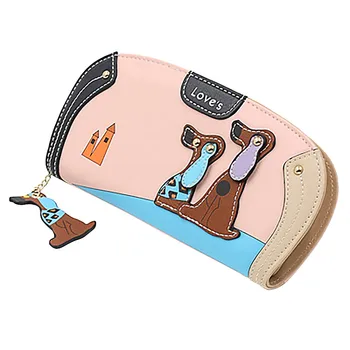 

Women Fashion Long Style Student Card Wallet Multi-function Folding leather Coin Purse Holder lady Girl Wallet #1129