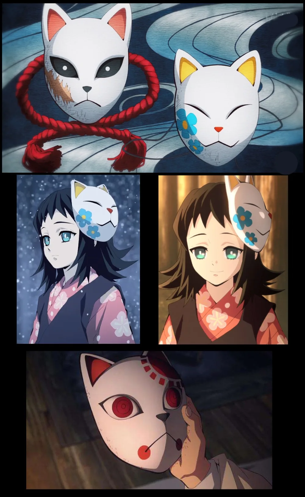 midy japanese anime demon slayer kimetsu no yaiba keychains