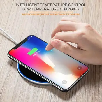 

15W Fast Wireless Charger For S10 S9/S9 S8 Note 9 USB Qi Charging Pad For 11 Pro XS Max XR X 8 Plus