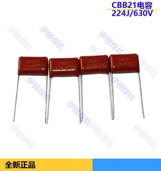 

Welder Repair Parts Components CBB Capacitor 224J 630V 0.22UF Pitch 15mm Positive and Negative 5%