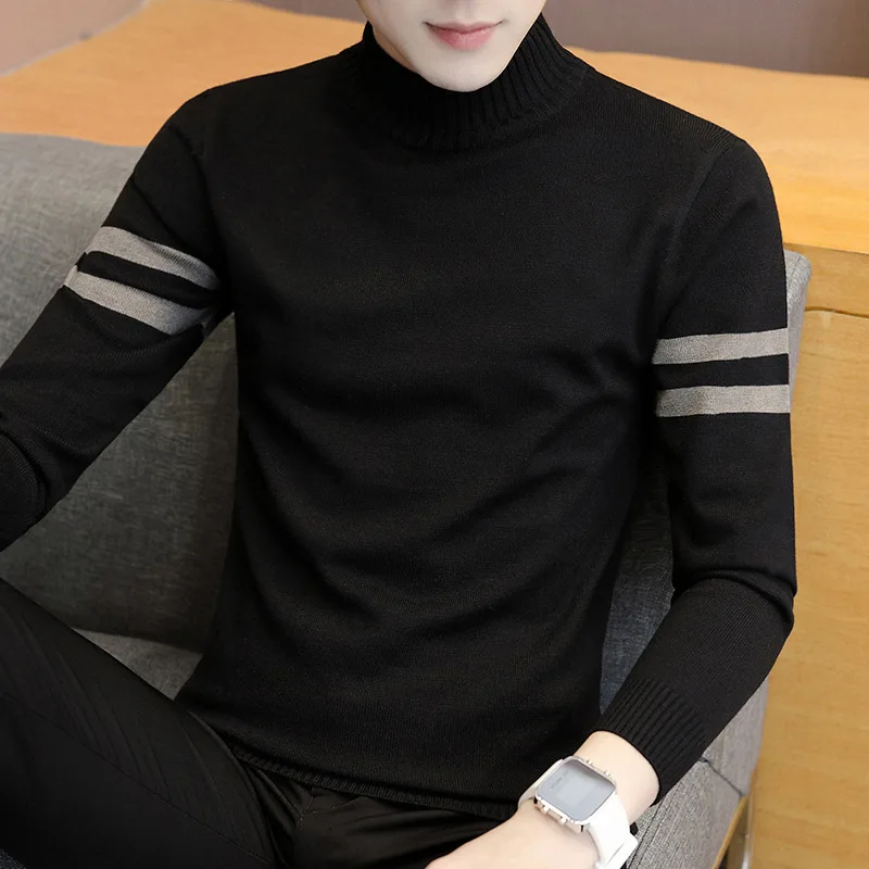 New Half-high-collar Fashion Comfortable Casual Sweaters Knitted Sweaters in Autumn and Winter New Half-high-collar Fashion Comfortable Casual Sweaters Knitted Sweaters in Autumn and Winter