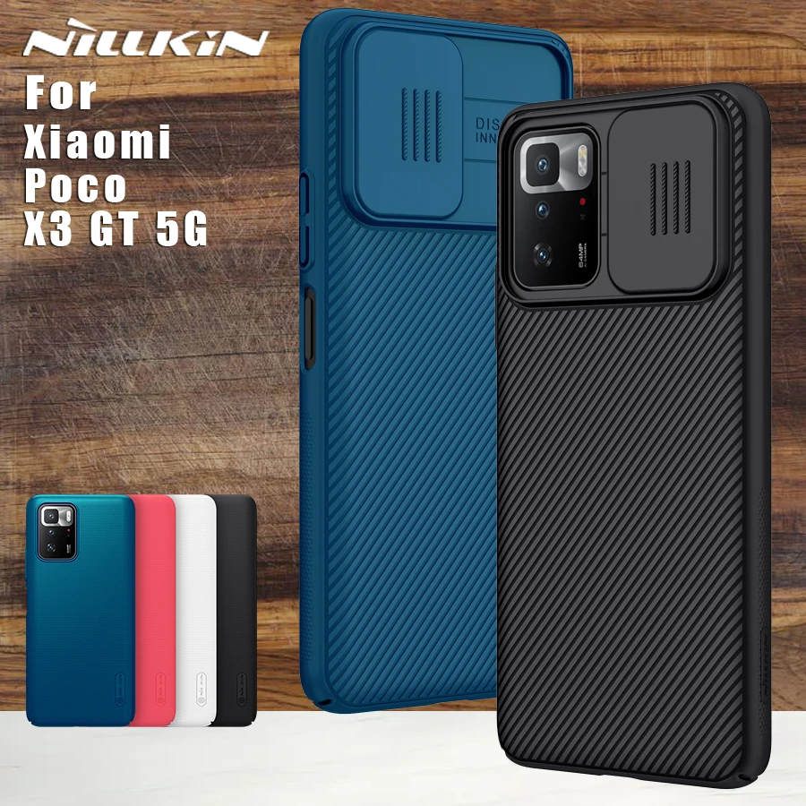 

NILLKIN for Xiaomi POCO X3 GT 5G NFC case Back cover CamShield Camera Protection Lens Case for POCO X3 GT Pro 5G